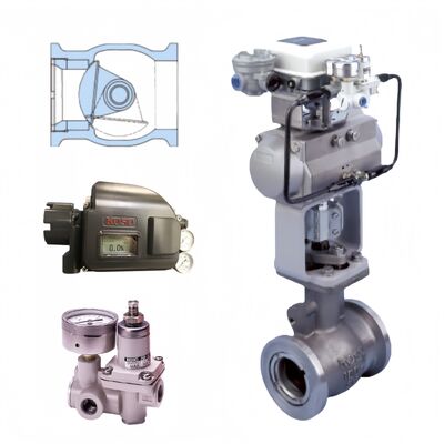 KOSO 210C 220C 230C válvula de controlo 6500RA 6400RB Actuador Refinaria petroquímica