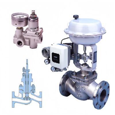 KOSO 501T 551T 520T 511T Válvulas globulares de assento único guiadas superiormente para regulação de fluidos de óleo e gás