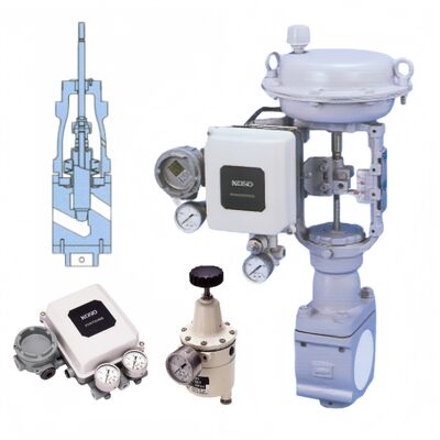 KOSO 500R Resistente a ácidos válvula de globo Central de energia térmica Petroquímica Ácido Controle de fluxo médio