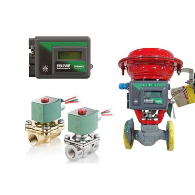 ASCO Solenoid Spool Valves Fisher FIELDVUE DVC2000 Smart Digital Valve Controller Valve Positioners