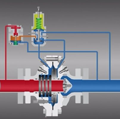 Compacto Tartarini Tipo FL MFL BFL Regulador de redução de pressão Regulador de pressão de gás industrial para gás natural
