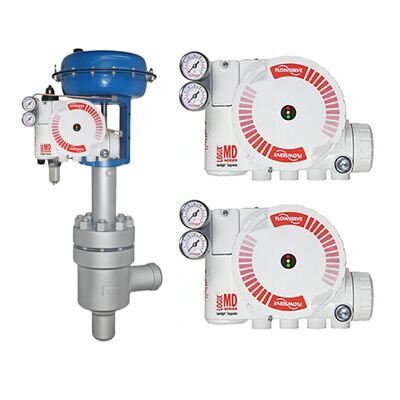 Flowserve Logix 3400MD 3410MD-28-D6-M-04-50-0G-00 Controlador de posicionamento de válvula digital inteligente