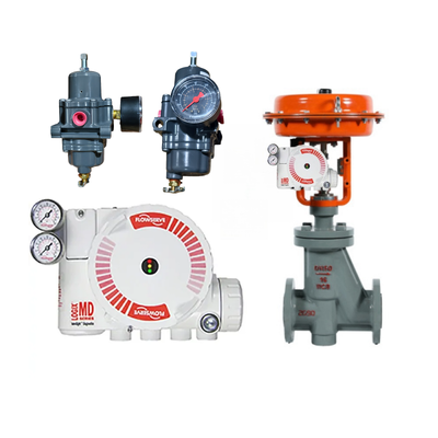 Fisher 67CFR Filter Regulator Flowserve Logix 3410MD-28-D6-M-04-50-0G-00 Digital Valve Controller Positioner