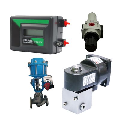 Emerson Fisher FIELDVUE DVC2000 Digital Valve Positioner HART 4-20mA Single/Double Acting, com NORGREN 6215/6215L Directo através de 3/2 5/2 válvula solenoide à prova de explosão