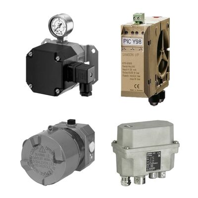 SAMSON IP Converter 6111 6116 6126 para Refinaria Metalurgia Fabricação de papel Indústria de tratamento de água