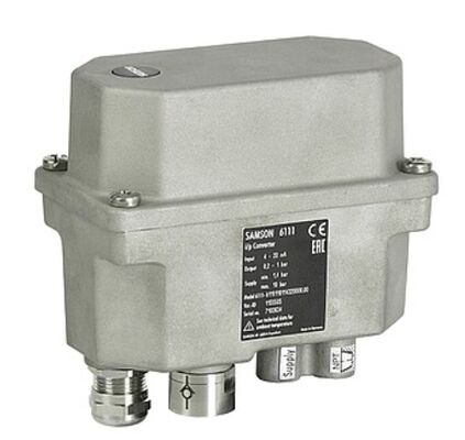 SAMSON IP Converter 6111 6116 6126 para Refinaria Metalurgia Fabricação de papel Indústria de tratamento de água