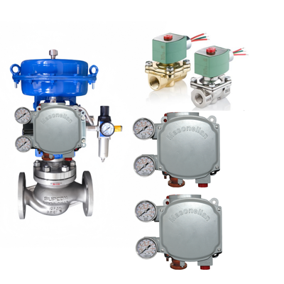 Masoneilan SVI 1000 Intelligent Digital Valve Positioner Equipped with ASCO Solenoid Valves