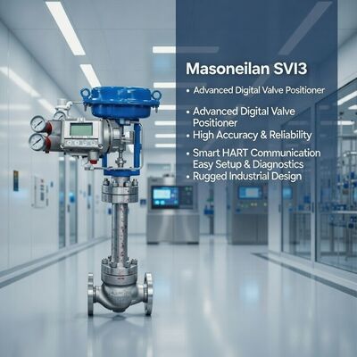 Novo Masoneilan SVI3 Digital Valve Positioner de aço inoxidável com certificação EAC