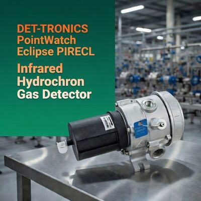 DET-TRONICS PointWatch Eclipse PIRECL Infrared Gas Detector Hydrocarbon Combustible Gas Leak Detector Industrial Gas Sensor