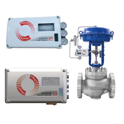 Fluxo de alta qualidade Logix 520MD Digital Valve Positioner HART 4-20mA Input Precise Control