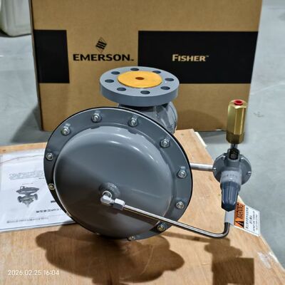 EMERSON Fisher Tipo 1098-EGR e 1098H-EGR válvula de redução de pressão de gás pilotada com estoque para caldeira de alto desempenho