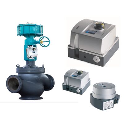 Válvula de Controle de Três Vias de Grande Diâmetro Chongqing Chuanyi com Posicionador Inteligente de Válvula Série Valmet Neles ND9000