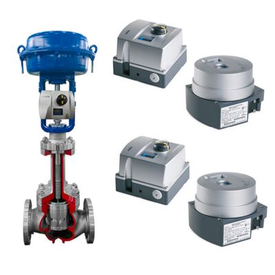 SUPCON LN85W Bellows Válvula de Controle Selada com Valmet Neles ND9000 Série Smart Digital Valve Positioner