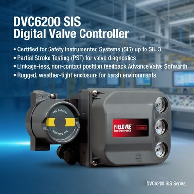 Ambientes de baixa temperatura Fisher FIELDVUE DVC6200 SIS
