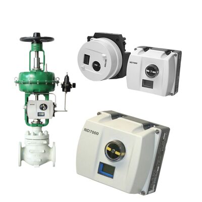 Lanlin válvula de controlo pneumática de assento único com Valmet Me-tso Neles ND7000 Série Smart Valve Positioner