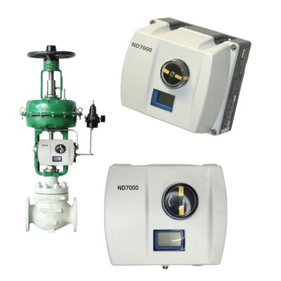 Lanlin válvula de controlo pneumática de assento único com Valmet Me-tso Neles ND7000 Série Smart Valve Positioner