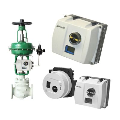 Lanlin válvula de controlo pneumática de assento único com Valmet Me-tso Neles ND7000 Série Smart Valve Positioner