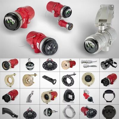 Detector de Chama para Planta de GNL Detector de Chama IR Multiespectral DET-TRONICS X3301 Sensor de Detecção de Incêndio Preço
