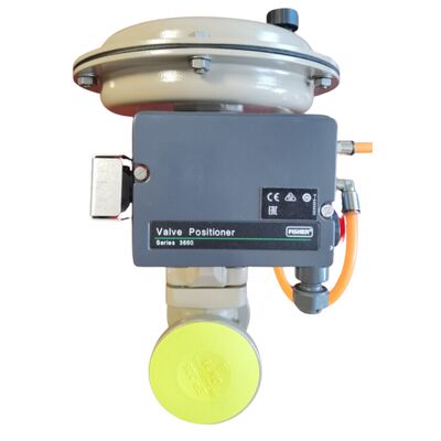 Posicionador de Válvula Fisher 3660/3661 com Regulador de Filtro 67CFR para Válvulas de Controle Pneumáticas — Posicionador Eletropneumático, 4-20mA, Aço Inoxidável Faixa de Temperatura de -40°C a 85°C