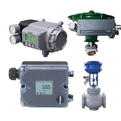 Posicionadores de válvulas de controle   Fisher 3660/3661 / Samson 3725 / Masoneilan SVI3 Posicionadores   Valvulas de esferas componentes OEM (alta qualidade)   Disponível em estoque para montagem completa de válvulas