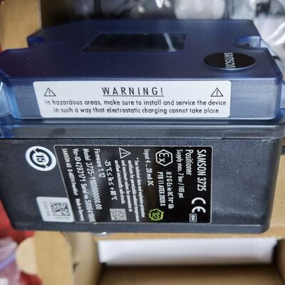 o samson controla regula do positioner 4708 da válvula do atuador pneumático e do Masoneilan SVI2 21113111 de válvulas de globo 3241with 3277