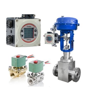 Válvula de controlo chinesa com Valmet Me-tso Neles NDX Controlador de válvula inteligente com válvula solenoide ASCO