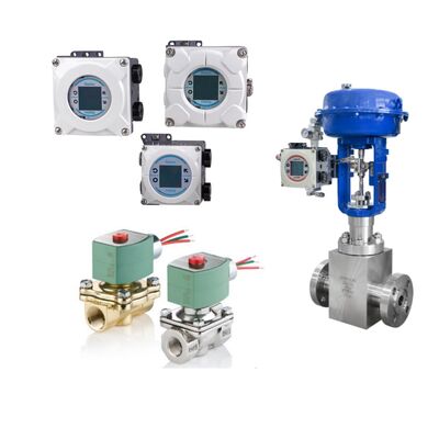 Válvula de controlo chinesa com Valmet Me-tso Neles NDX Controlador de válvula inteligente com válvula solenoide ASCO