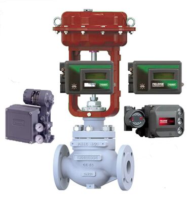 Controlador pneumático Spirax Sarco EP6 e Flowserve 3200MD Posicionador de válvula pneumática digital Fisher de alto desempenho DVC2000 DVC6200