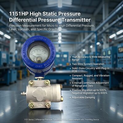 Transmissor Digital de Pressão Diferencial para Líquido, Gás e Vapor China SAIC 3151HP 3151DR 3151DP 1151HP 1151DR 1151DP