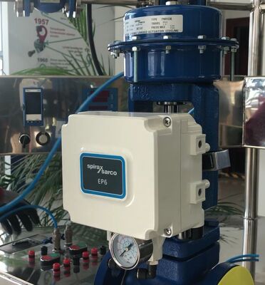 Posicionador de válvulas industriais Sistema de válvulas de controlo do atuador pneumático EP6 Spirax Sarco