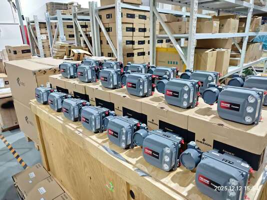 Stock Fisher 3582i DVC2000 DVC6200 DVC6205 DVC6215 Controlador de válvula digital inteligente industrial