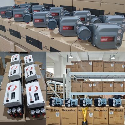 520MD Pneumático Valve Positioner Flowserve Positioner com Chinse marca válvula de controlo e atuador