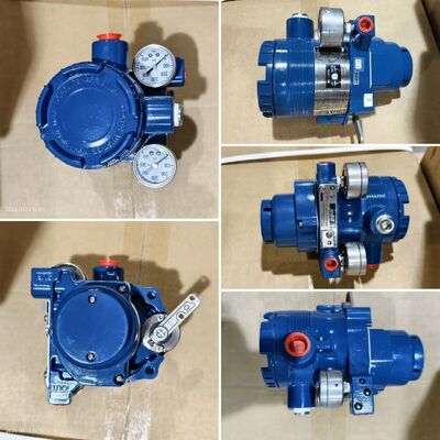 Válvula de controlo com atuador pneumático e AVP100 AVP102 Pneumatic Smart Valve Positioner