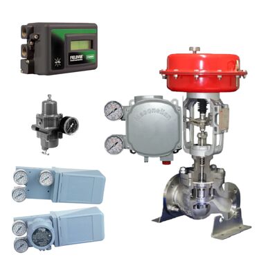 Fonte de alimentação 4-20ma, posicionador inteligente de válvula de controle digital, aço inoxidável, masoneilan svi3 e 4700e, posicionador eletropneumático