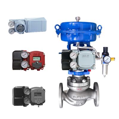Fonte de alimentação 4-20ma, posicionador inteligente de válvula de controle digital, aço inoxidável, masoneilan svi3 e 4700e, posicionador eletropneumático