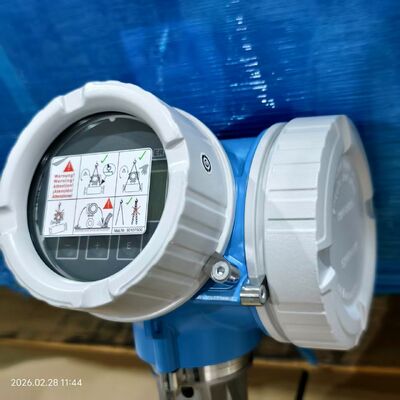 Medidor de fluxo de massa líquida de gás de vapor industrial Endress Hauser Proline Prowirl F 200 E + H Medidor de fluxo de vórtice