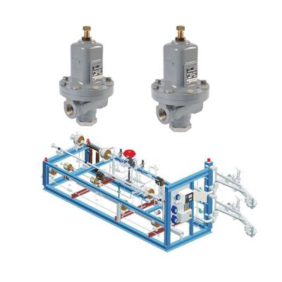 Regulador de pressão da série Emerson Fisher M95 Regulador de redução de pressão de gases industriais de alto desempenho