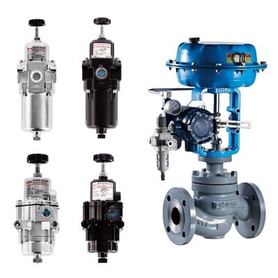 Rotork YT200 YT205 Filter Regulator for Oil Gas Water Treatment Chemical Power Pharmaceutical