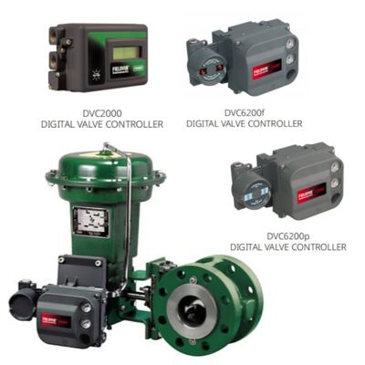 Atuadores Rotativos Fi Sher 1052 com Posicionador DVC2000 DVC6200 para Petróleo, Gás, Química e Energia