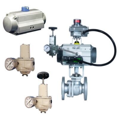 KOSO 6300RC Atuador Rotativo Pneumático Gasoduto Natural Petroquímico Industrial