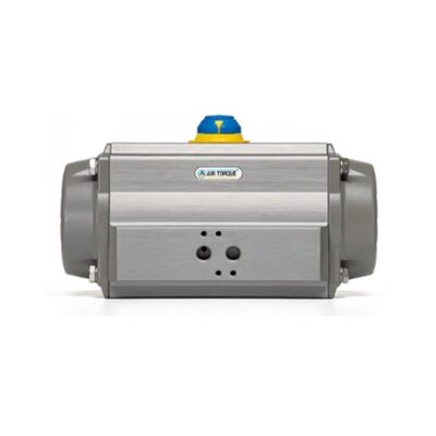 Chuanyi VBJG All Metal Hard Seal Butterfly Valve with Air Torque Rack Pinion Rotary Actuator Petroleum Chemical Power