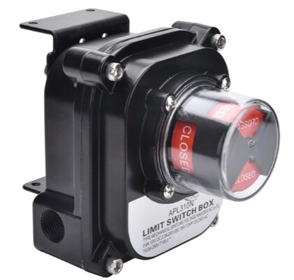 Válvula Borboleta Quatro Excêntrica CHUANYI VB400 Chave de Limite HKC Indústria de Petróleo, Gás, Química e Energia