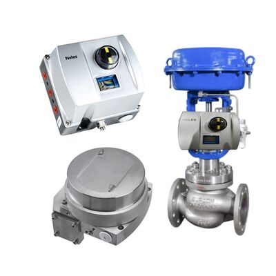 Valva de controlo de assento único da série SUPCON LN81 com Valmet Me-sto Neles ND9000 Smart Valve Positioner