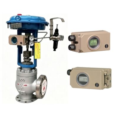 Válvula de Controle Tipo Ângulo de Troca Rápida Wuzhong AETS AEPS com Posicionador Samson 3730 para Petroquímica e Energia