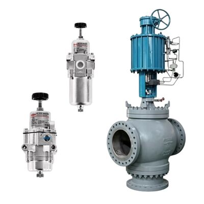 Válvula de Mistura de Desvio Wuzhong 3 Vias ACT com Regulador de Filtro Rotork YT para Energia Petroquímica e Térmica