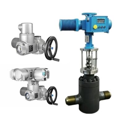 Wuzhong Multi Turn Multi Port Control Valve ATM com Actuador Auma para Sistema de Água da Central Elétrica