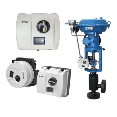 Válvula de controlo de instrumentos Wuzhong com Valmet Me-tso Neles ND7000 Série Smart Valve Positioner