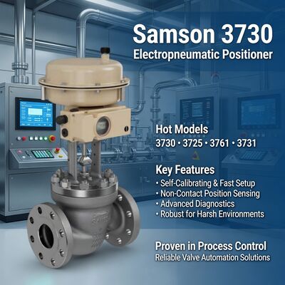 Novo Original Alemanha Samson Valve Positioner Fornecedor Samson 3730-3 3730-4 3730-6 3725 4763 3766
