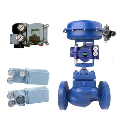 Válvula de controle pneumático Spiraxsarco e posicionador de válvula de controle Masoneilan SVI2 e controlador eletropneumático confiável 4700E e posicionador FOXBORO SRD991