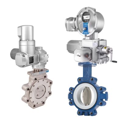 AUMA SA Actuador Elétrico Multi-Turn com Faixa de Torque 10Nm-32000Nm Proteção IP68 e Compatibilidade com válvula de borboleta Keystone